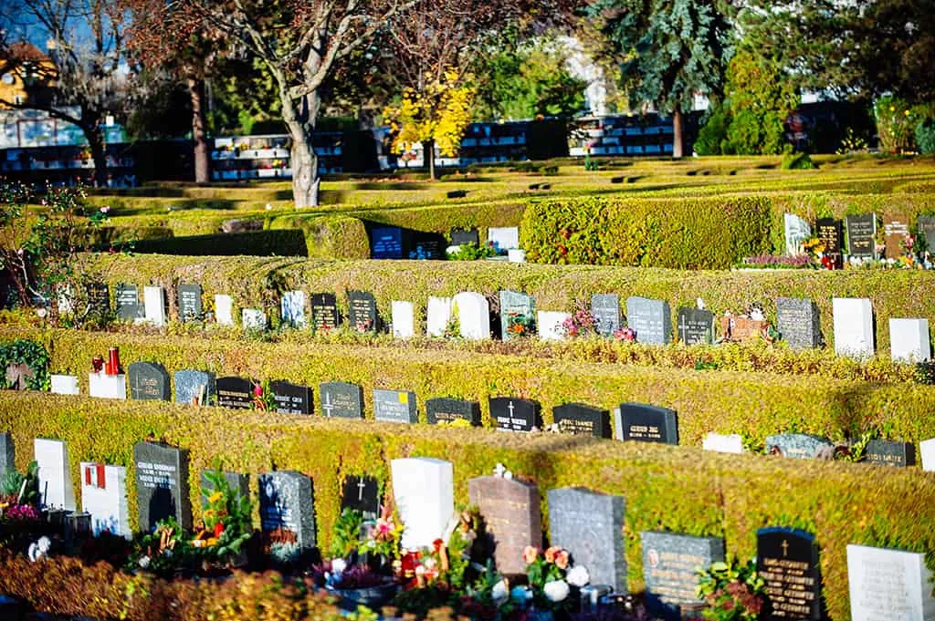Friedhof Ansicht